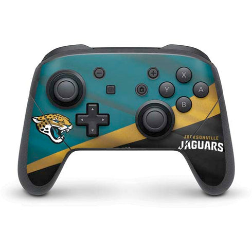 NFL Jacksonville Jaguars Nintendo Switch Pro Controller Skin