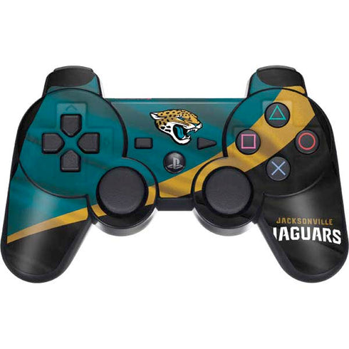 NFL Jacksonville Jaguars PS3 Dual Shock wireless controller Skin
