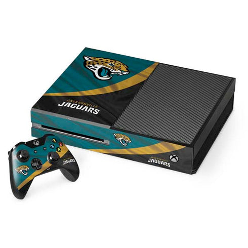 NFL Jacksonville Jaguars Xbox One Console and Controller Bundle Skin