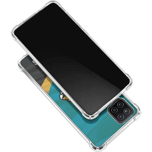 NFL Jacksonville Jaguars Galaxy A12 Clear Case