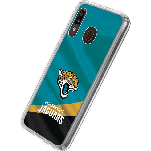 NFL Jacksonville Jaguars Galaxy A20 Clear Case