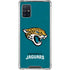 NFL Jacksonville Jaguars Teal Distressed Galaxy A51 5G Clear Case