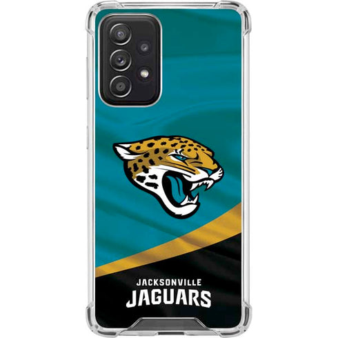 NFL Jacksonville Jaguars Galaxy A52 5G Clear Case