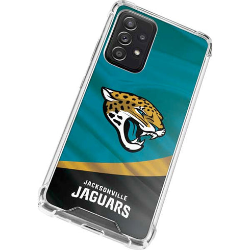 NFL Jacksonville Jaguars Galaxy A52 5G Clear Case