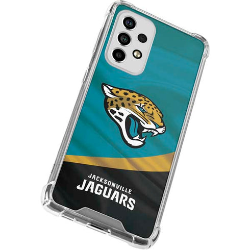 NFL Jacksonville Jaguars Galaxy A53 5G Clear Case