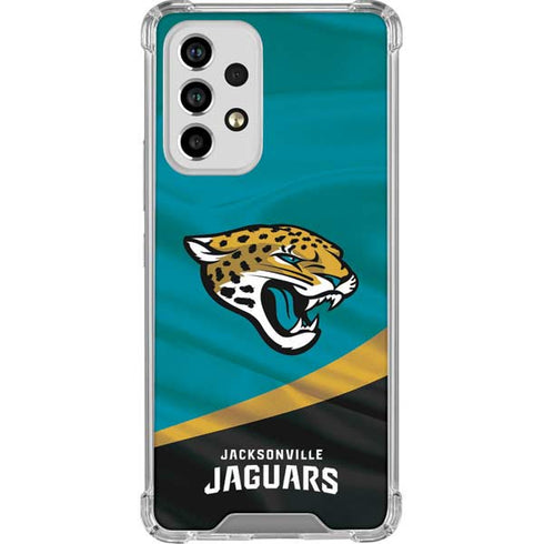 NFL Jacksonville Jaguars Galaxy A53 5G Clear Case
