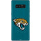 NFL Jacksonville Jaguars Teal Distressed Galaxy Note 8 Skin