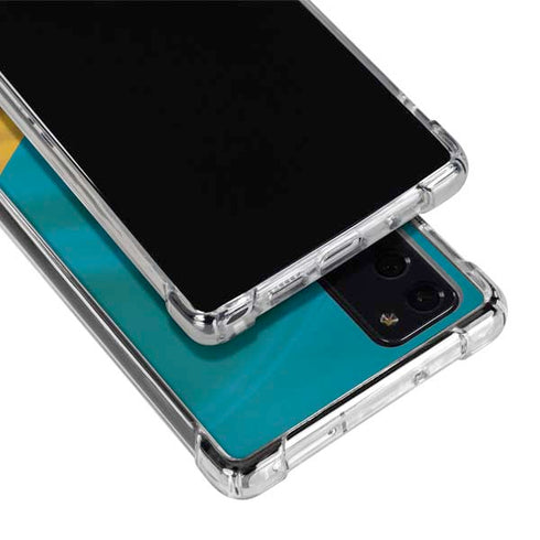 NFL Jacksonville Jaguars Galaxy Note20 5G Clear Case