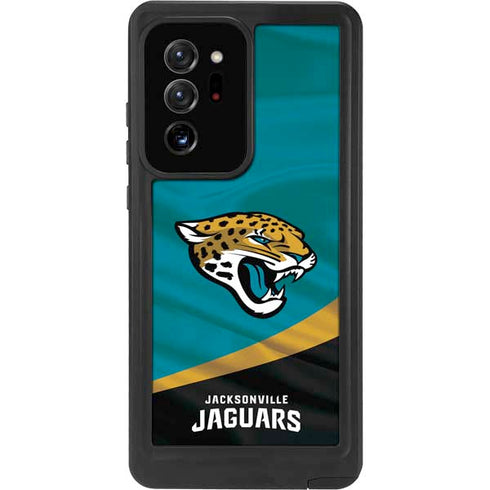 NFL Jacksonville Jaguars Galaxy Note20 Ultra 5G Waterproof Case