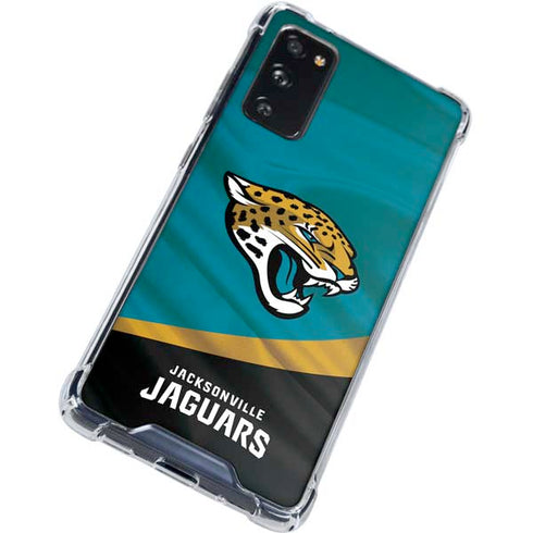 NFL Jacksonville Jaguars Galaxy S20 FE Clear Case