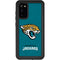 NFL Jacksonville Jaguars Teal Distressed Galaxy S20 Waterproof Case