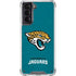NFL Jacksonville Jaguars Teal Distressed Galaxy S21 5G Clear Case