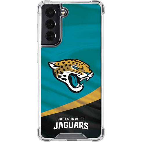 NFL Jacksonville Jaguars Galaxy S22 Clear Case