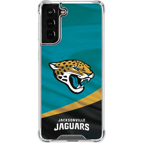 NFL Jacksonville Jaguars Galaxy S22 Plus Clear Case