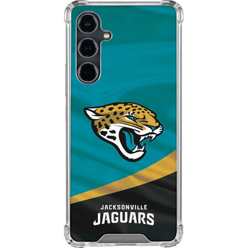 NFL Jacksonville Jaguars Galaxy S23 FE Clear Case