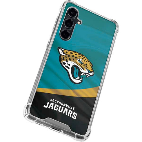 NFL Jacksonville Jaguars Galaxy S23 FE Clear Case