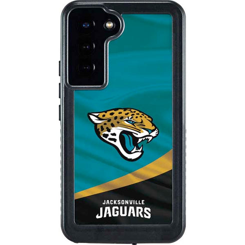 NFL Jacksonville Jaguars Galaxy S23 Plus Waterproof Case