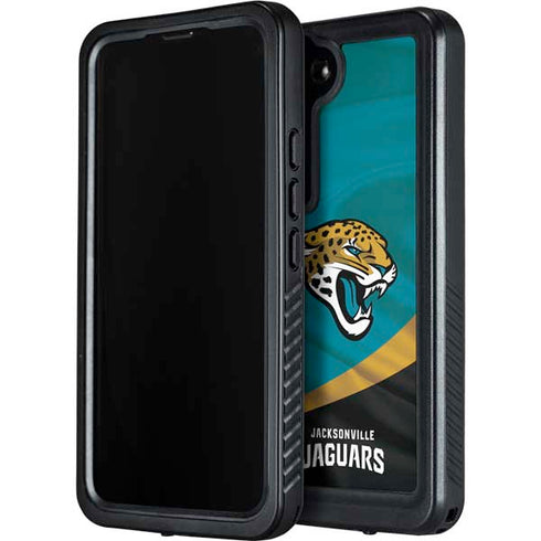 NFL Jacksonville Jaguars Galaxy S23 Plus Waterproof Case