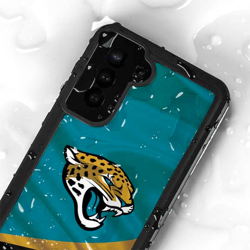 NFL Jacksonville Jaguars Galaxy S23 Waterproof Case