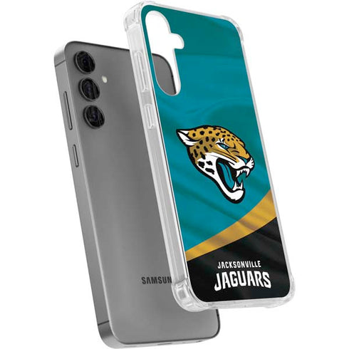 NFL Jacksonville Jaguars Galaxy S24 Plus Clear Case
