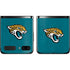 NFL Jacksonville Jaguars Teal Distressed Galaxy Z Flip Skin