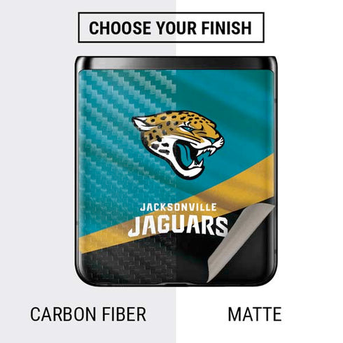 NFL Jacksonville Jaguars Galaxy Z Flip Skin