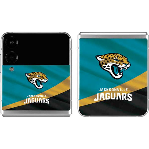 NFL Jacksonville Jaguars Galaxy Z Flip4 5G Skin