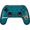 NFL Jacksonville Jaguars Teal Distressed Google Stadia Controller Skin