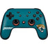 NFL Jacksonville Jaguars Teal Distressed Google Stadia Controller Skin