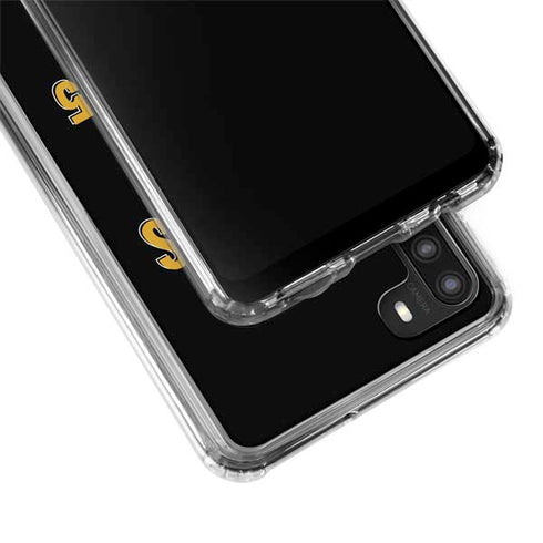 NFL Jacksonville Jaguars Helmet Galaxy A21 Clear Case
