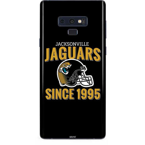 NFL Jacksonville Jaguars Helmet Galaxy Note 9 Skin