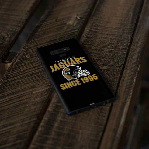 NFL Jacksonville Jaguars Helmet Galaxy Note 9 Skin