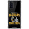 NFL Jacksonville Jaguars Helmet Galaxy Note20 5G Clear Case