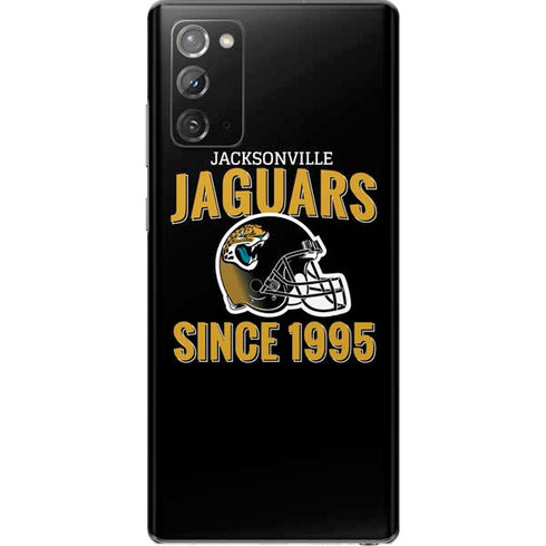 NFL Jacksonville Jaguars Helmet Galaxy Note20 5G Skin