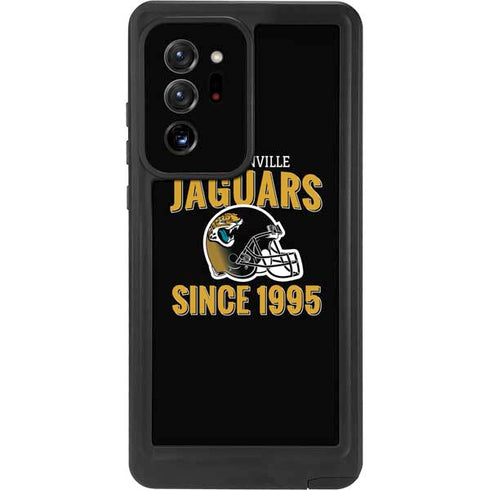NFL Jacksonville Jaguars Helmet Galaxy Note20 Ultra 5G Waterproof Case