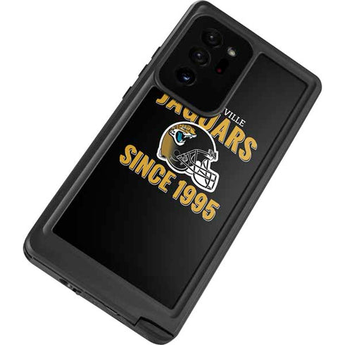 NFL Jacksonville Jaguars Helmet Galaxy Note20 Ultra 5G Waterproof Case