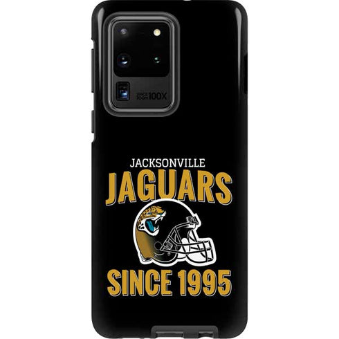 NFL Jacksonville Jaguars Helmet Galaxy S20 Ultra 5G Pro Case