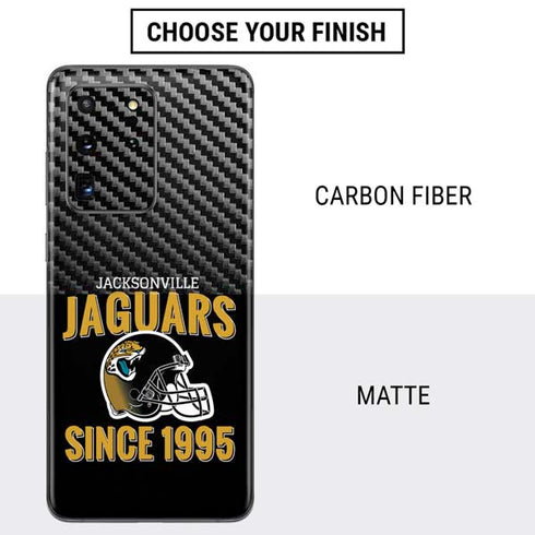 NFL Jacksonville Jaguars Helmet Galaxy S20 Ultra 5G Skin