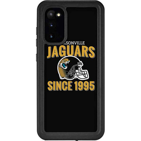 NFL Jacksonville Jaguars Helmet Galaxy S20 Waterproof Case
