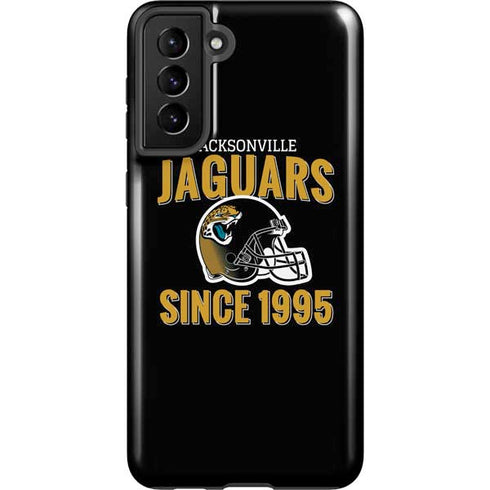 NFL Jacksonville Jaguars Helmet Galaxy S21 Plus 5G Pro Case