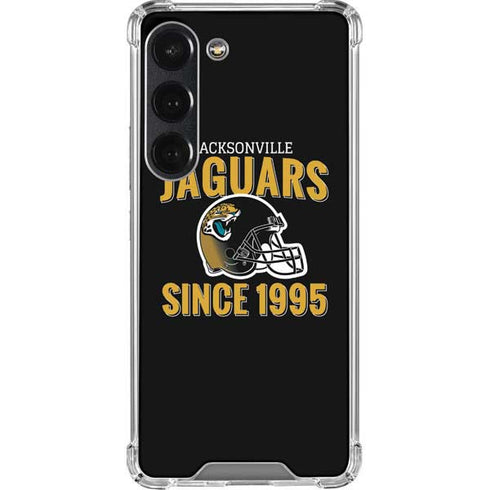 NFL Jacksonville Jaguars Helmet Galaxy S23 Clear Case