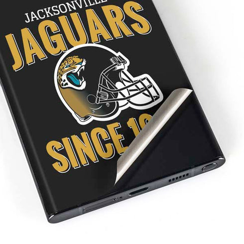 NFL Jacksonville Jaguars Helmet Galaxy S23 Ultra Skin