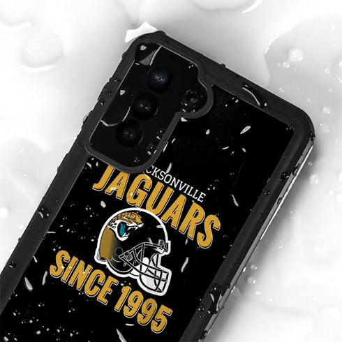 NFL Jacksonville Jaguars Helmet Galaxy S23 Waterproof Case