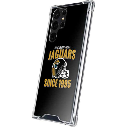 NFL Jacksonville Jaguars Helmet Galaxy S24 Ultra Clear Case