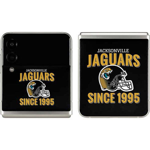 NFL Jacksonville Jaguars Helmet Galaxy Z Flip3 5G Skin