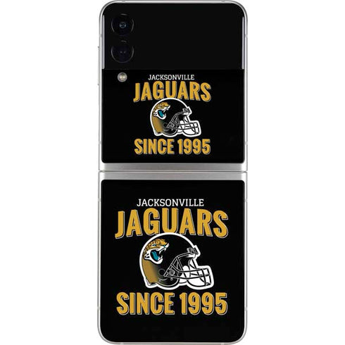 NFL Jacksonville Jaguars Helmet Galaxy Z Flip3 5G Skin