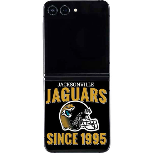 NFL Jacksonville Jaguars Helmet Galaxy Z Flip5 5G Skin