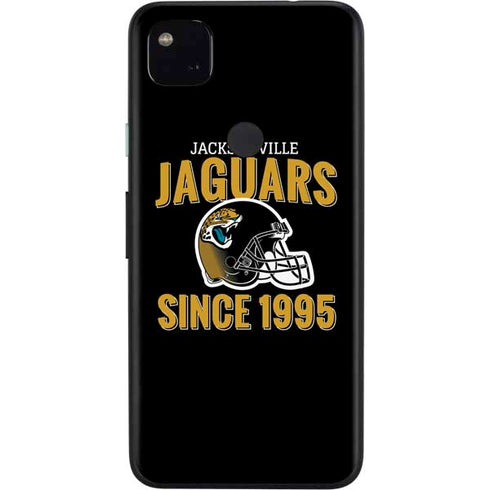 NFL Jacksonville Jaguars Helmet Google Pixel 4a Skin