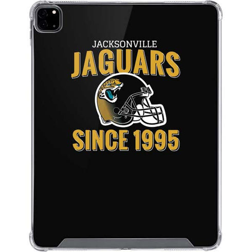 NFL Jacksonville Jaguars Helmet iPad Pro 12.9in (2020) Clear Case