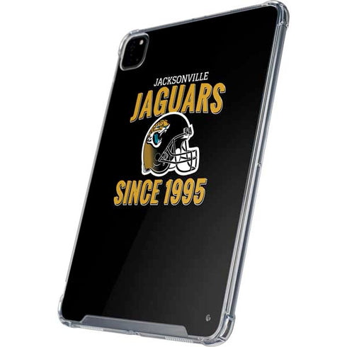 NFL Jacksonville Jaguars Helmet iPad Pro 12.9in (2020) Clear Case